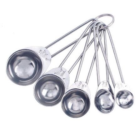 Medidor Colher Inox Kit 5 pcs MMO_ASA1502 