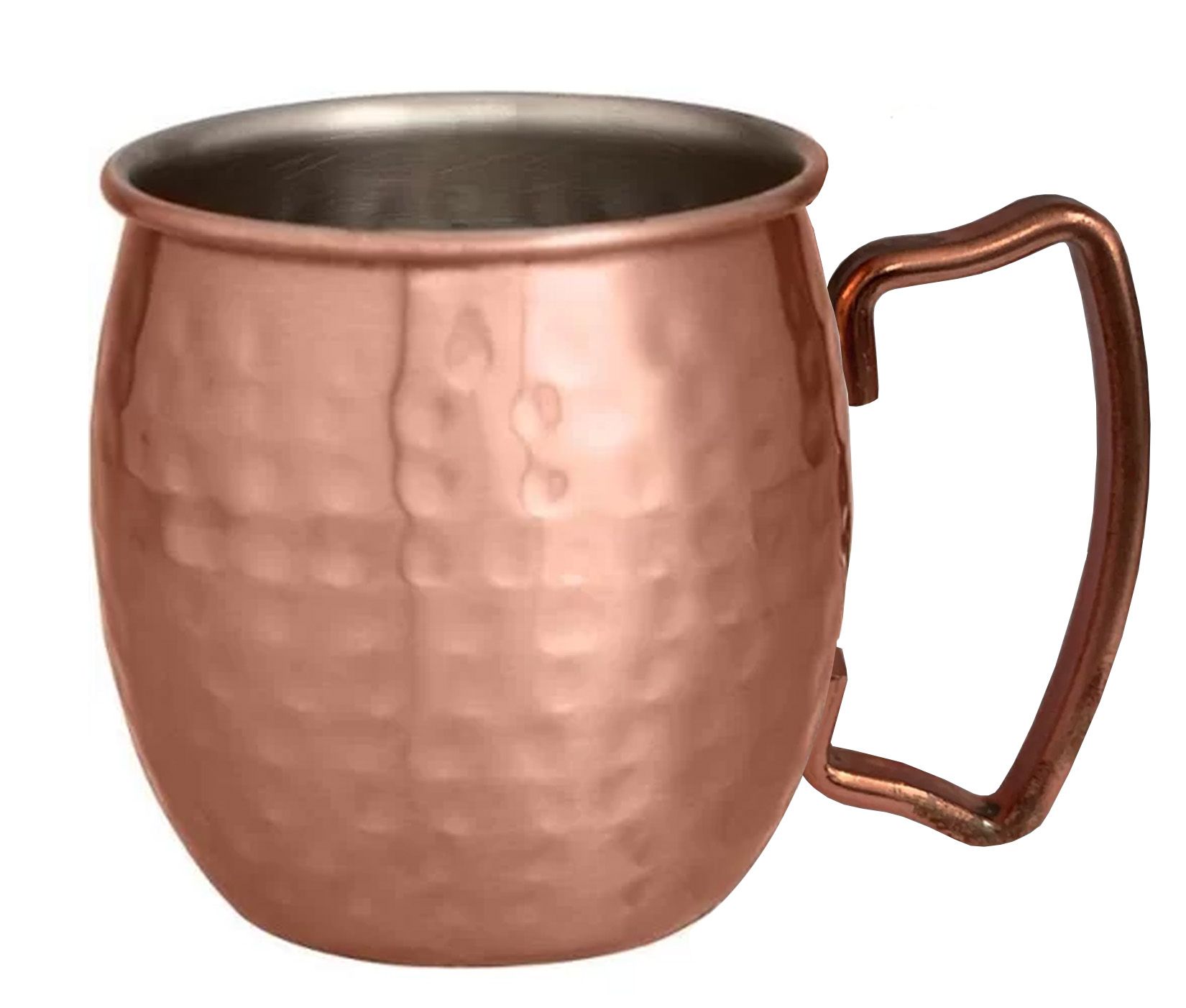 Caneca Inox Cobre Martelada 400ml Barpro ...