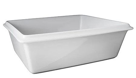 Cuba GN Porcelana 1/2x10 32x26x10cm Vista... Cuba GN Porcelana 1/2x10 32x26x10cm Vista...