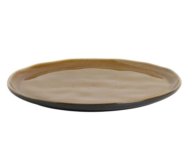 Prato Raso Cerâmica Bio Ambar 27cm Porto ... Prato Raso Cerâmica Bio Ambar 27cm Porto ...