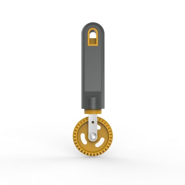 Carretilha Cortador Fecha Massa Inox Doup... Carretilha Cortador Fecha Massa Inox Doup...