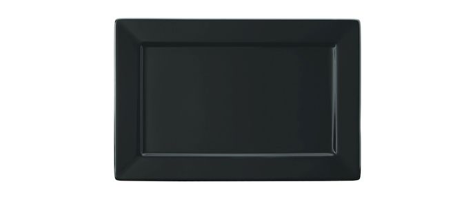 BLKPrato Raso Plateau Black 30x20cm OXF_U... BLKPrato Raso Plateau Black 30x20cm OXF_U...
