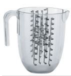 Jarra Plastica Medidora 1,2L Incolor JLY_... Jarra Plastica Medidora 1,2L Incolor JLY_...
