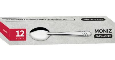 Colher Sobremesa em Aço Inox Moniz Simona... Colher Sobremesa em Aço Inox Moniz Simona...