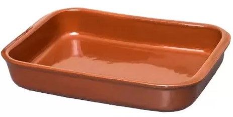 Assadeira Retangular Alumínio nº4 43x28x7...