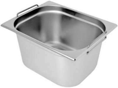 Cuba Gastronorm Aço Inox 1/2x200mm com Al... Cuba Gastronorm Aço Inox 1/2x200mm com Al...