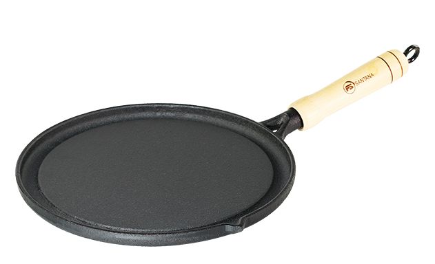 Chapa Bifeteira Lisa de Ferro Fundido com...