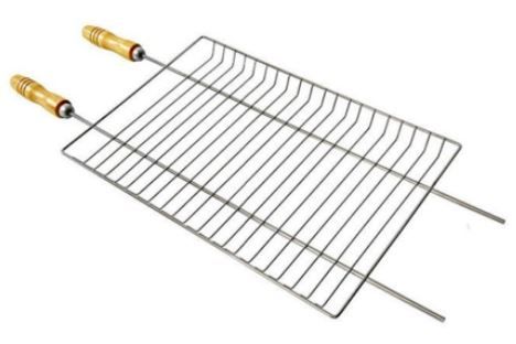 Grelha Simples Carne 70x35cm 2 Cabos MTX_15 Grelha Simples Carne 70x35cm 2 Cabos MTX_15