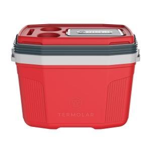 Caixa Térmica 20 Litros Vermelha Termolar...