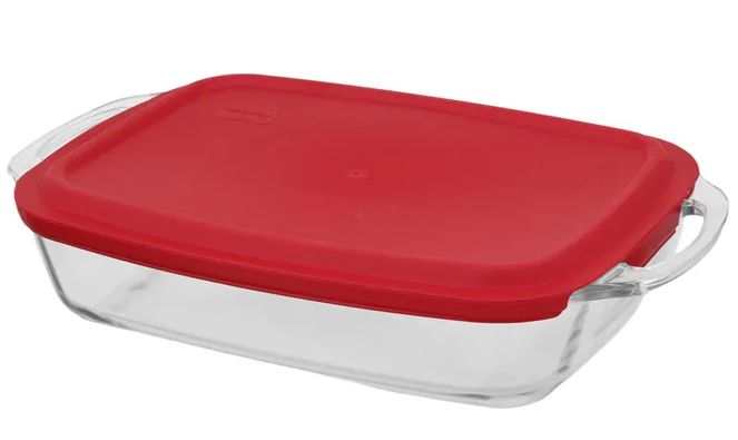 Assadeira Ret Alcas 37x23x8cm 3,5L Tpa ST... Assadeira Ret Alcas 37x23x8cm 3,5L Tpa ST...
