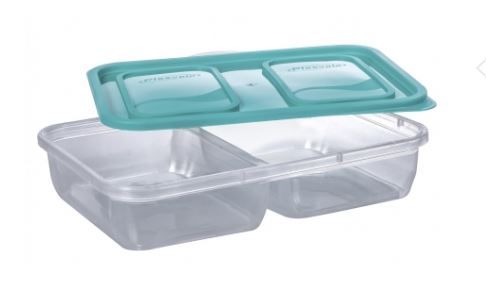 Caixa Plástica Retangular com 2 Divisória...