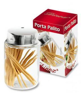 BLKPaliteiro Vidro Tampa Inox DNX (POP 13...