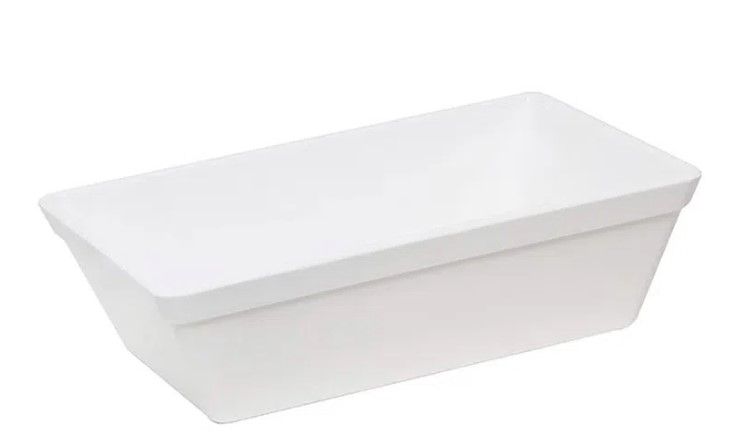 Travessa Stillo P 25x18x7cm 2L Bca VEM_364 Travessa Stillo P 25x18x7cm 2L Bca VEM_364