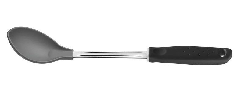 Colher Arroz Nylon Inox Utilita Pto TRM_2... Colher Arroz Nylon Inox Utilita Pto TRM_2...