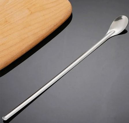 Colher Bailarina para Suco 18cm Inox Simo... Colher Bailarina para Suco 18cm Inox Simo...