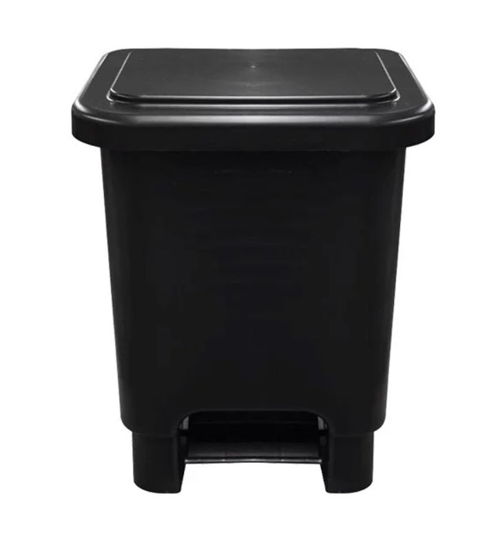 Lixeira com Pedal Retangular 15 Litros Fo... Lixeira com Pedal Retangular 15 Litros Fo...