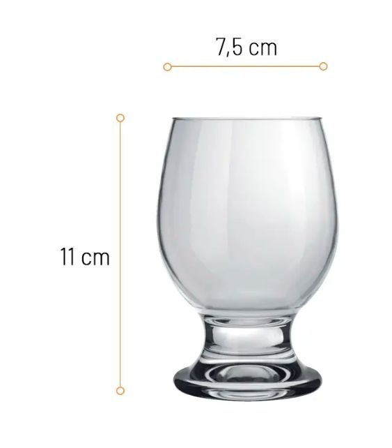 Taça Água ou Vinho Paulista 245ml Caixa c... Taça Água ou Vinho Paulista 245ml Caixa c...