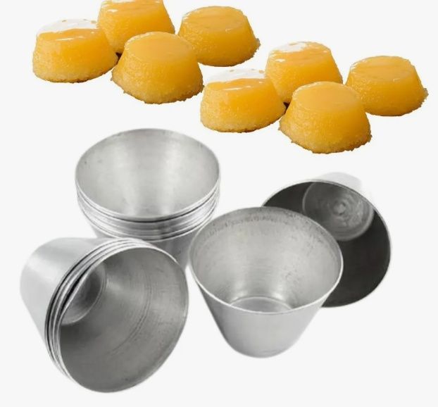 Forma para Mini Bombocado Alumínio 5,8x3,... Forma para Mini Bombocado Alumínio 5,8x3,...
