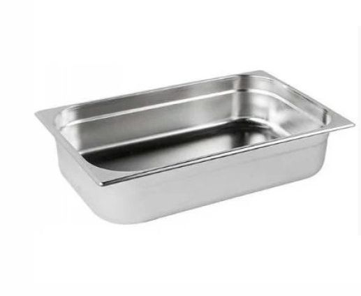 Cuba GN 1/1 em Aço Inox 53x32,5x10cm Orci... Cuba GN 1/1 em Aço Inox 53x32,5x10cm Orci...