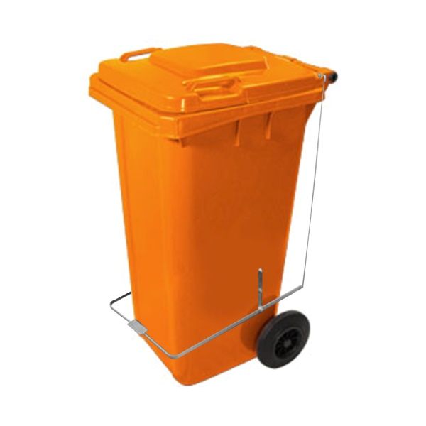 Lixeira Contentora com Pedal 240 Litros U... Lixeira Contentora com Pedal 240 Litros U...