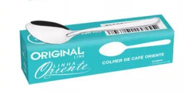 Colher de Café Oriente Caixa com 12 Origi...