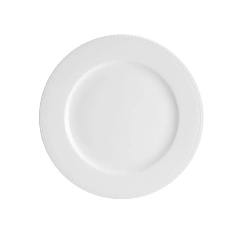 Prato Pão Perla 17cm Porcelana Branca Vis... Prato Pão Perla 17cm Porcelana Branca Vis...