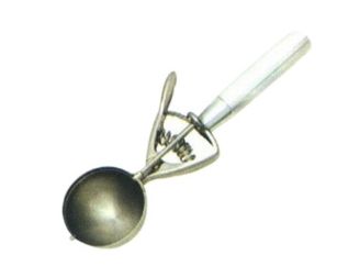 Colher Sorvete Automática Aço Inox 6,0cm ...