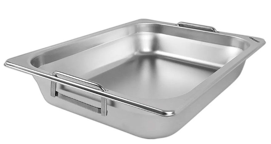 Cuba Gastronorm Inox 1/2x65 com Alça 32,5... Cuba Gastronorm Inox 1/2x65 com Alça 32,5...