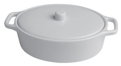 Mini Caçarola Oval 14x10cm Melamina Marca... Mini Caçarola Oval 14x10cm Melamina Marca...