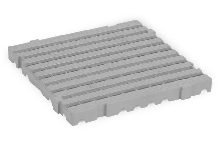 Estrado Branco Polietileno 50x50x5cm Boli...