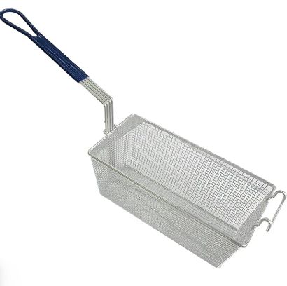 Cesta Fritura Ret 33x17x15cm Tela Azul DH... Cesta Fritura Ret 33x17x15cm Tela Azul DH...
