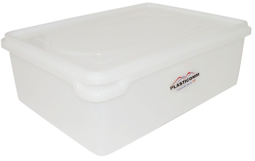 Caixa Plast 39x28x14cm 11L Bca PLC_303