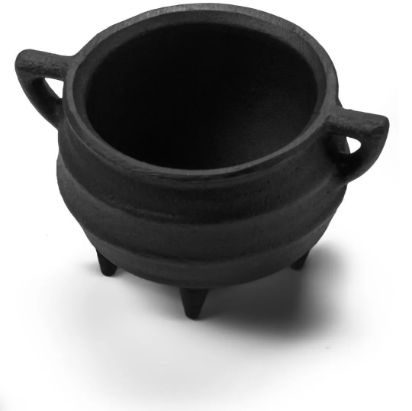 Caldeirão Miniatura com Tripé 100ml Alumí...