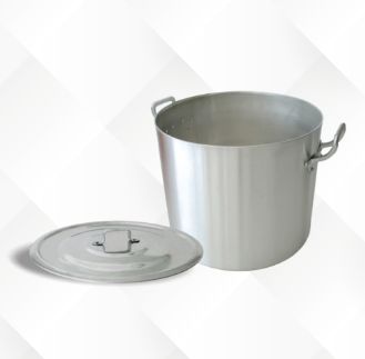 Caldeirão Alumínio Reforçado 125L 60x45cm... Caldeirão Alumínio Reforçado 125L 60x45cm...