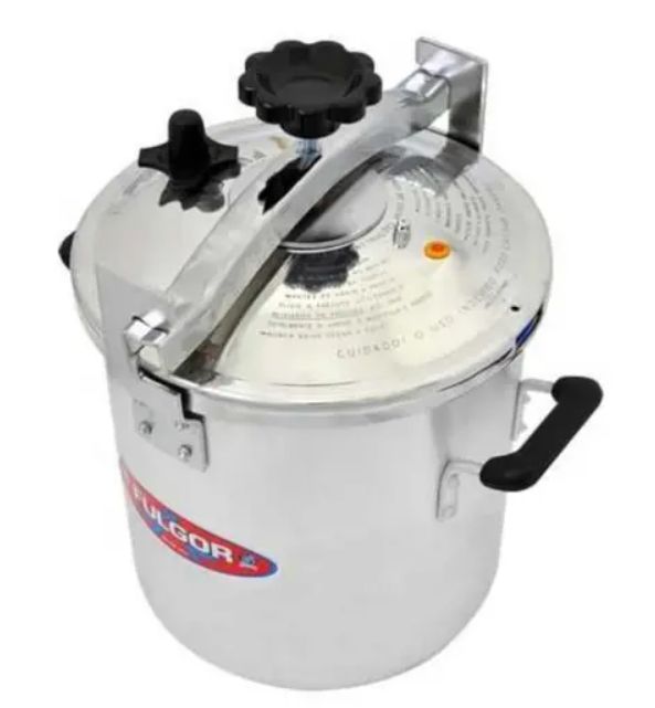 Panela de Pressão Industrial 35 Litros Fu... Panela de Pressão Industrial 35 Litros Fu...