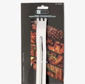 Pegador Grelhados Pampa C Bco 38cm POP