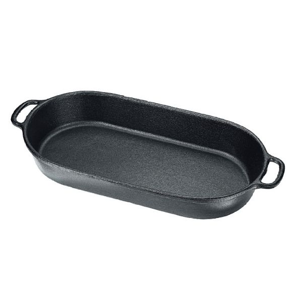 Assadeira Oval em Ferro 36x21x5,6cm Fumil...