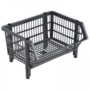 Cesta Expositora Preta 40x58x29cm BLV_592PT Cesta Expositora Preta 40x58x29cm BLV_592PT