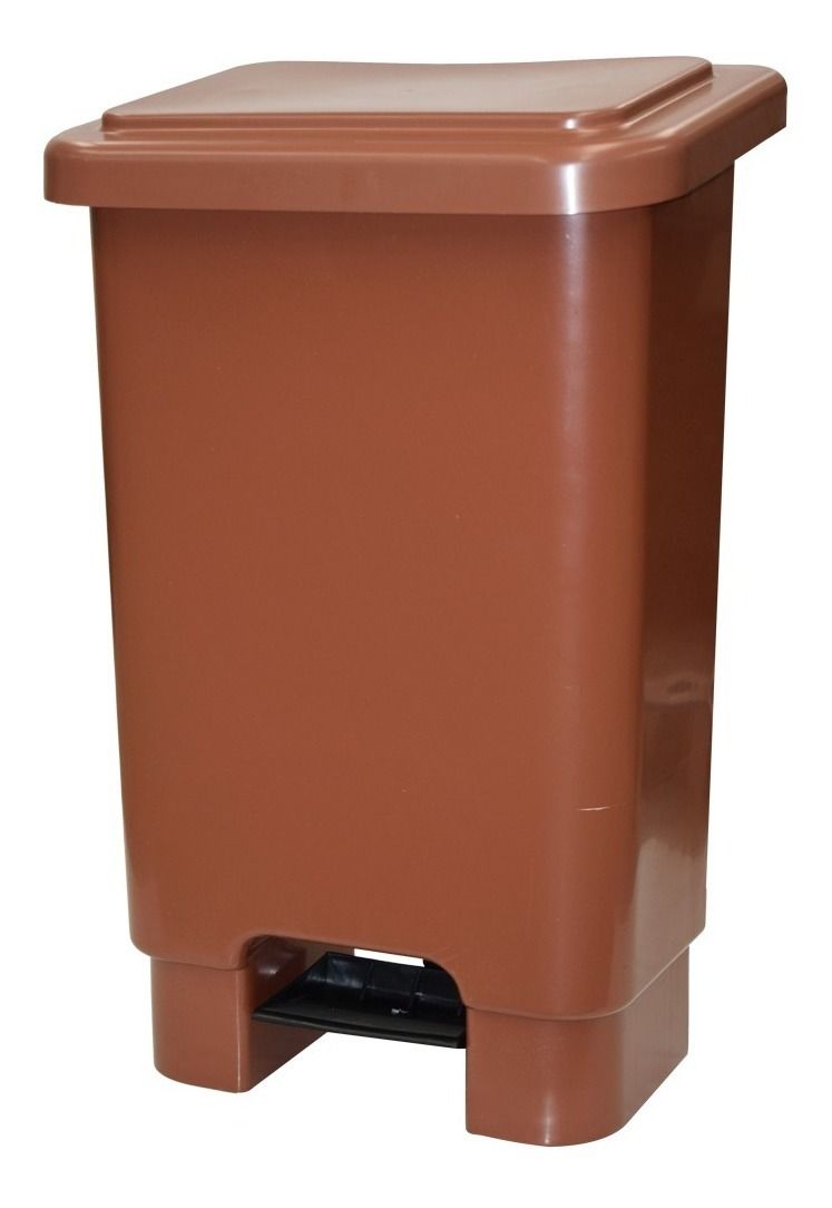 Lixeira com Pedal Retangular 50 Litros Fo... Lixeira com Pedal Retangular 50 Litros Fo...