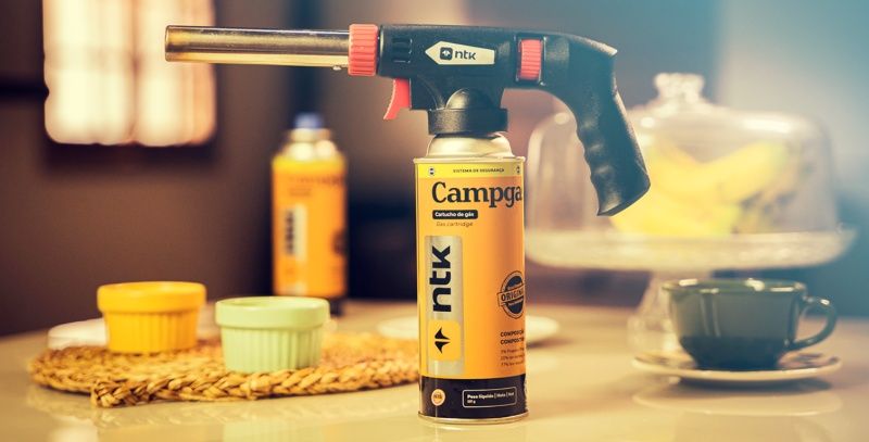 Maçarico Profissional para Cozinha Cabo I... Maçarico Profissional para Cozinha Cabo I...