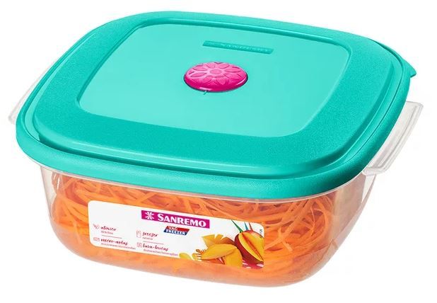 Caixa Plast Quad 17x17x7cm 1,5L SRM_455