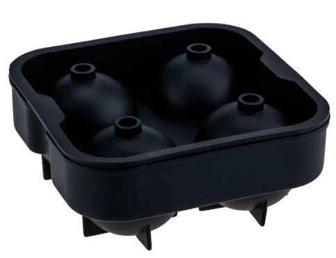 Forma de Gelo Silicone 4 Esferas 4,5cm Pr... Forma de Gelo Silicone 4 Esferas 4,5cm Pr...