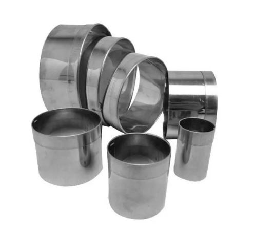 Jogo Cortador Redondo Inox 7 Peças Doupan... Jogo Cortador Redondo Inox 7 Peças Doupan...