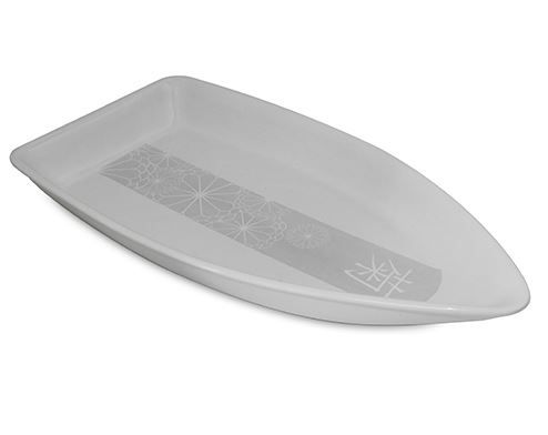 Barco Ceram 32x17x3cm Bco CTA_A6100 Barco Ceram 32x17x3cm Bco CTA_A6100