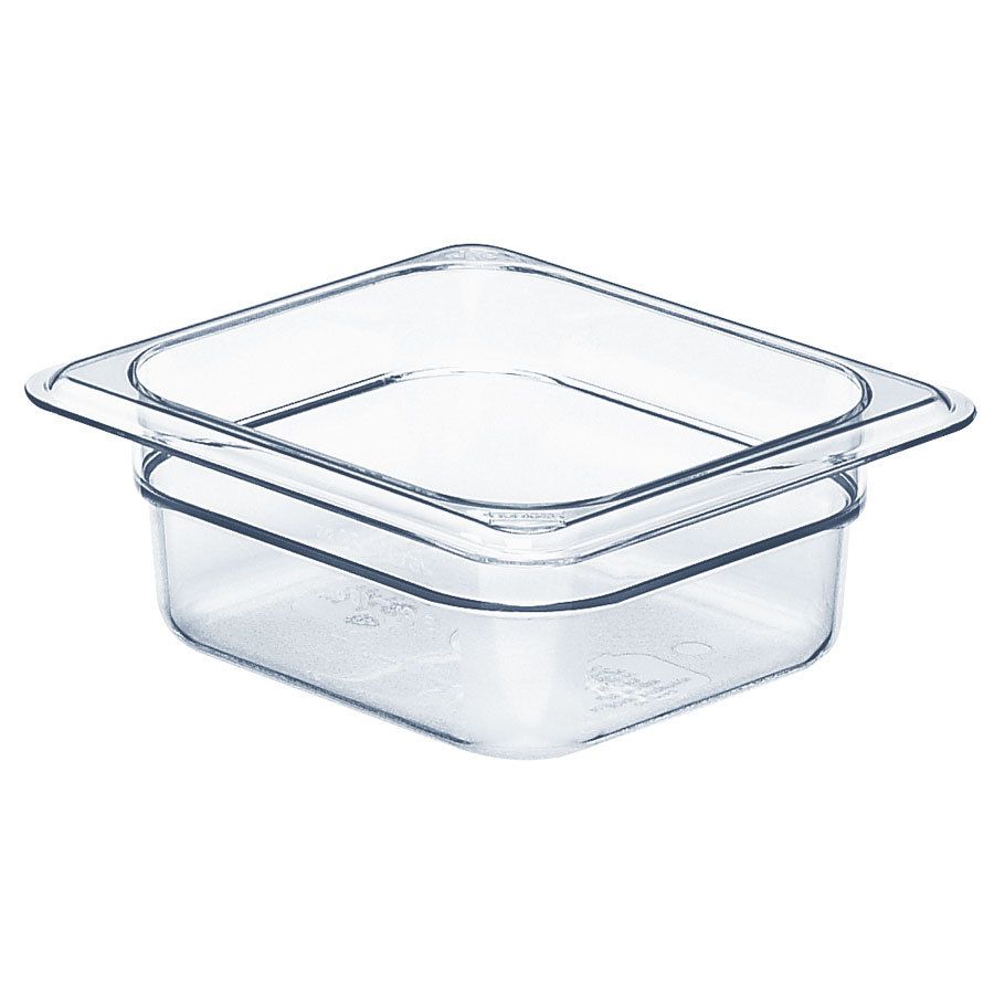 Cuba GN 1/6 em Policarbonato 1L Cambro Re... Cuba GN 1/6 em Policarbonato 1L Cambro Re...