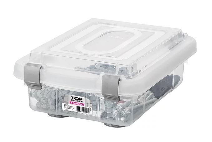 Caixa Organizadora Plástica 1L 18x14x7cm ... Caixa Organizadora Plástica 1L 18x14x7cm ...