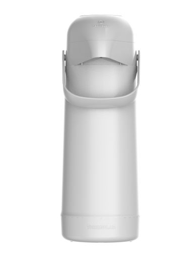 Garrafa Térmica Pump 1 Litro Branca Termo... Garrafa Térmica Pump 1 Litro Branca Termo...