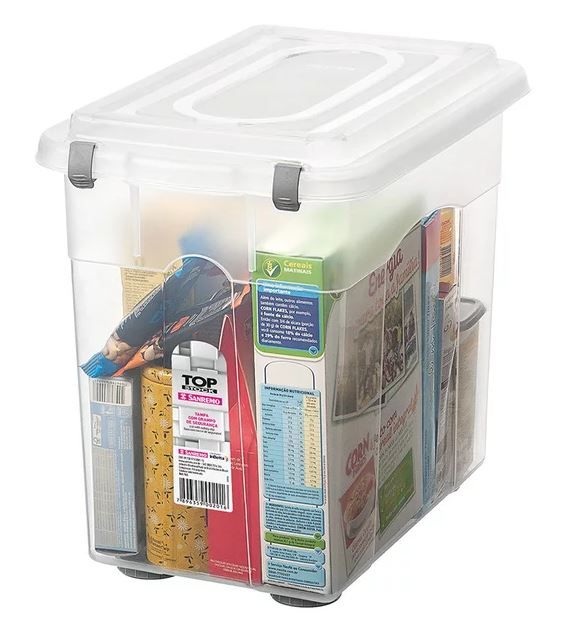 Caixa Organizadora Plástica 26,5L 40x27x3...