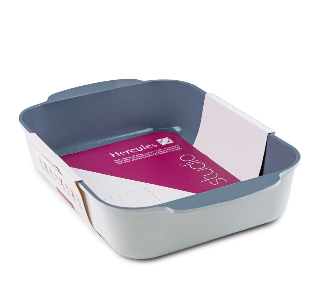 Assadeira Alumínio Fundido 30x22x7cm Bran...