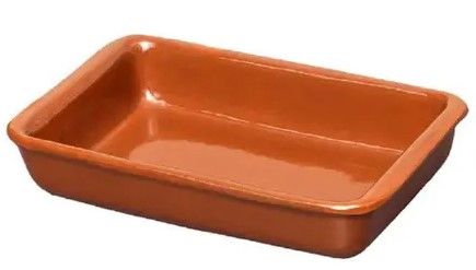 Assadeira Ret Princ N3 36x22x6,5cm  MOT_1833